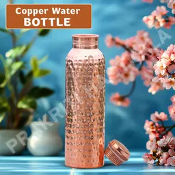 prakriti hastkala 1000 ml Copper Bottle image 2