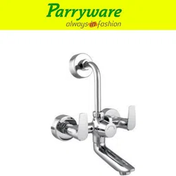 parryware Primo Wall Mixer 2 in 1 with Overhead Shower Provision set of 4 pic 053 Wall Mixer with Overhead Shower Provision Wall Mixer Faucet image 5