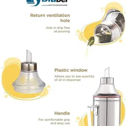 blu bel 1000 ml Cooking Oil Dispenser image 2