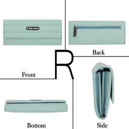 right choice Casual Light Green Clutch image 4