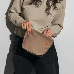 dailyobjects Casual Beige Clutch image 3