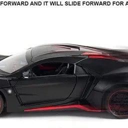 endevi 1:24 Exclusive Alloy Metal Pull Back Die-cast Car Model with Sound Light image 3