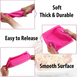 inditradition Baking Silicone Cake Pan, Baking Mold Full Cake Maker Cake Maker image 4