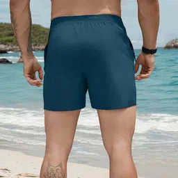ars fashions Solid Men Blue Regular Shorts image 3
