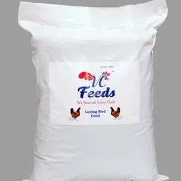 vc feeds |Laying| Ideal for Layer,Rooster,Country,Duck,Quail,Turkey,Emu,Fancy. Spice 8 kg Dry Adult Bird Food image 1