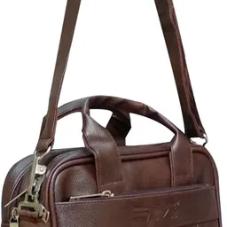 sm Men & Women Brown Messenger Bag image 2