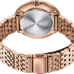 Sonata Poze Bright Treasures Quartz White Round Dial Women's Watch / Analog Watch - For Women SP80113WM03 image 5