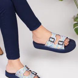 rasambh Comfortable Stylish and Trending Colorful Printed Flip Flops sliders For Women Women Slides-picture-16