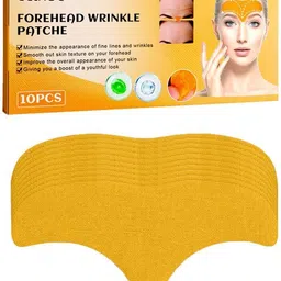 Forehead Wrinkle Patches, Facial Patches to Smooth Wrinkles 10 pcs pack of 1Face Shaping Mask-image-30