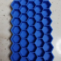 aryaveda Blue Silicone Ice Cube Tray image 1
