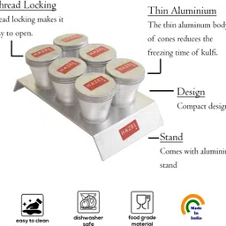 hazel 120 ml Manual Ice Cream Maker image 3