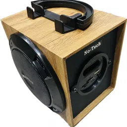 notec Wireless Bluetooth Speaker 8 hours battery backup(Rechargeable)) Speaker Cabinets image 5