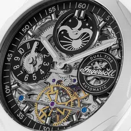 ingersoll Automatic Ceramic Black Dial With Lifetime Warranty Analog Watch - For Men I15101 image 5