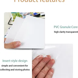 hasthip Plastic Childrens Photo Album Holds 100 Pictures Lightweight and Durable Album image 3