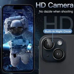 trisha enterprises Camera Lens Protector for iPhone 15/15 plus image 5