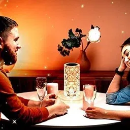 sxp (Multicolor) Rose Diamond 16 Color RGB Changing Mode LED Night Lights Night Lamp image 2