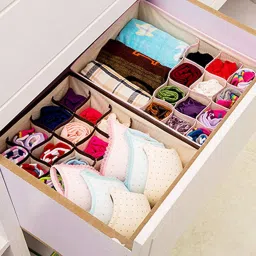 Canvas Pink Lingerie Organisers by House of Quirk image 2
