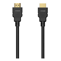 Croma CRSP4KPACA266201 2.0 Type A to 2.0 Type A 2 Meter HDMI Cable (Support 4K & 3D Video, Black) image 3