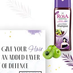 ROSA Amla & Shikakai Shampoo With Reetha - 500ml image 2
