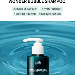 Lador Wonder Bubble Shampoo With Peptides - 600ml image 2