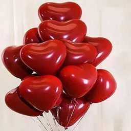 bbs deal Solid New Solid Red Heart Shape Balloons Balloon cfg4 Balloon-picture-15