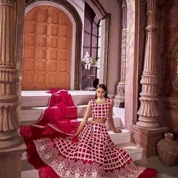 beautypiie Embroidered Semi Stitched Lehenga Choli-picture-24