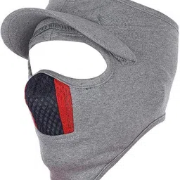 h-store Grey Bike Face Mask for Men image 2