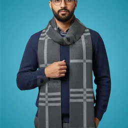 Daily Needs Shop Checkered Men Muffler-image-84