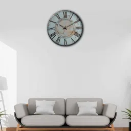 olive tree Morden 12 Inches Classic Wooden Clock image 1