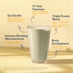 prohance Junior Protien Powder for Kids Physical growth, Brain development & Immunity Whey Protein image 3