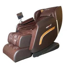 robotouch Ecolax Massager Chair In Brown Colour image 1