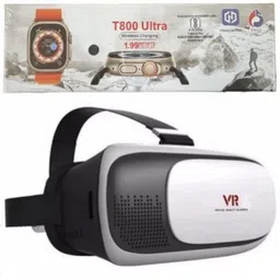 XRise VR Box 3D Virtual Reality Headset with T800 Smartwatch Combo 2.4 GHz AM3 2 Core Processor Designed for Mobile-picture-13