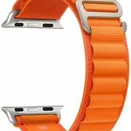 Geo SPORTS Alpine Loop Nylon Bands/Straps Compatible with Watch 49mm 45mm 44mm 42mm Men & Women, Adjustable Strap with Metal G-Hook Premium Strap in orange for iWatch Ultra Series SE 8 7 6 5 4 3 2 1 (Only Alpine Loop Strap for Apple iWatch, Watch NOT Included) Smart Watch Strap-picture-11