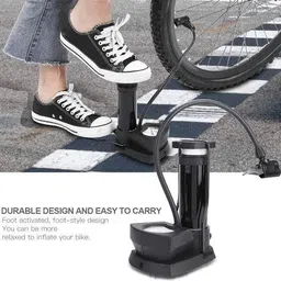 omzenimpex Mini cycle foot pump Bicycle Pump image 2