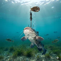 coral india Spinner Bait Brass Fishing Lure-picture-18