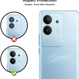 Oncraves Back Camera Lens Ring Guard Protector for vivo V29 Pro 5G image 3