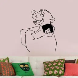 xskin 50 cm Baloo and Mowgli Self Adhesive Sticker-picture-11