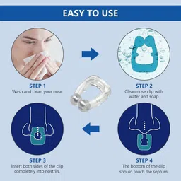 jaimi Mj-Anti Snoring Nose Clip Device For Men and Women, Snoring stopper, Anti-snoring Device image 3