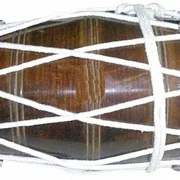 rr musical BLK5 Nut & Bolts Dholak image 1