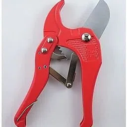 antools Red 42MM Pipe Cutter A 42 mm Pipe Cut PVC Pipe Cutter 42 mm Efficiently Cuts PVC and Rubber Pipe Cutter image 3