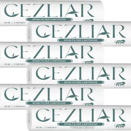 cezliar 5 Micron 10" PP Spun Filter for RO Water Purifiers/RO Spun Filter Cartridge Solid Filter Cartridge-picture-16