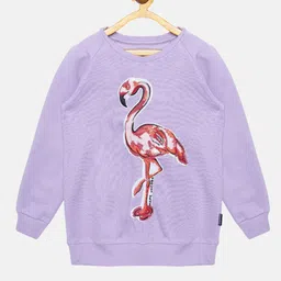 KiddoPanti Girls Lavender Sweatshirt-picture-30