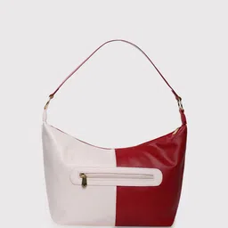 Caprese Colourblocked Half Moon Hobo Bag image 4