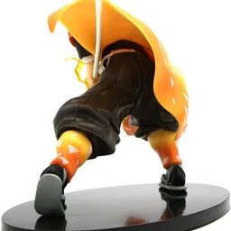 awestuffs Zenitsu Demon Slayer Attack Large Action Figure Toy Doll Statue image 2