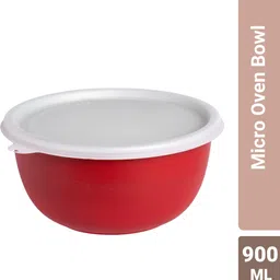 flipkart smartbuy Stainless Steel, Polypropylene Storage Bowl Micro Oven Bowl 900 ml image 2