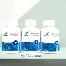 veslim Vestige Spirulina Capsule Pack Of Three Unflavored Capsules-picture-21