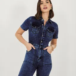 miss chase Solid Women Jumpsuit image 2