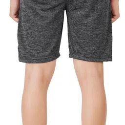 feel track Pack of 2 Solid Men Dark Blue, Grey Sports Shorts image 2