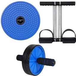 priyacy traders Double Spring Tummy Trimmer with Ab Roller & Tummy Twister Fitness Accessory Kit Kit-picture-25
