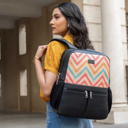 zouk 16.5 L Laptop Backpack WavBeach Office Backpack-picture-40